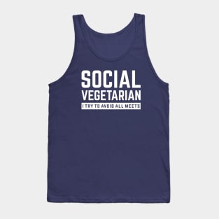 Social Vegetarian Tank Top